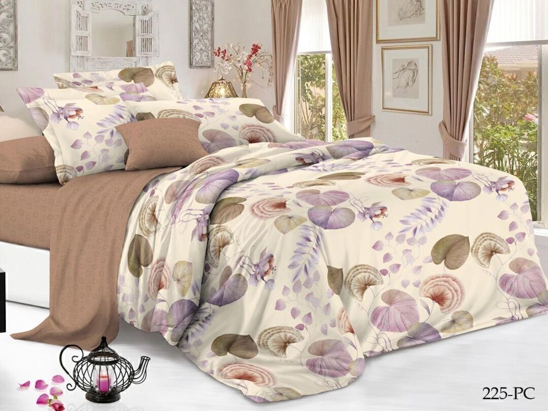 КПБ семейный поплин Pure Cotton PC Клео <PC-225 Скидка 50%>