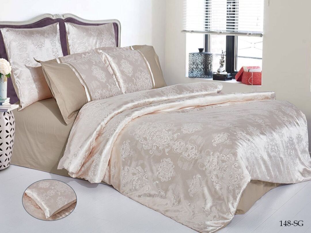 КПБ семейный сатин-жаккард Satin Jacquard SG Клео <SG-148>