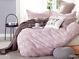 КПБ евро сатин в коробке Satin de Luxe SK Клео <584-SK>