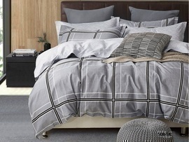 КПБ евро сатин в коробке Satin de Luxe SK Клео <508-SK>